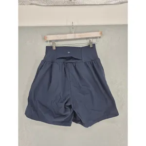 Halara Womens Athletic Shorts Navy Blue Softlyzero Airy High Waisted Medium thumbnail 3