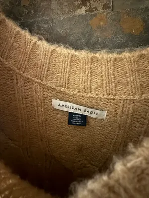 American Eagle Tan Sweater thumbnail 3