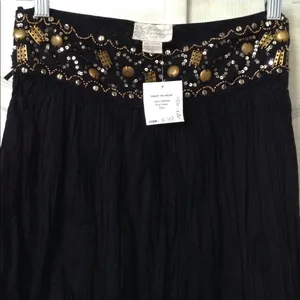 FINAL MARKDOWN Women's Raiment Fashions Beaded & Sequin skirt sml thumbnail 2