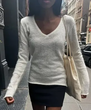 Brandy Melville John Galt Andi Mohair Knit Sweater Women’s Small thumbnail 1