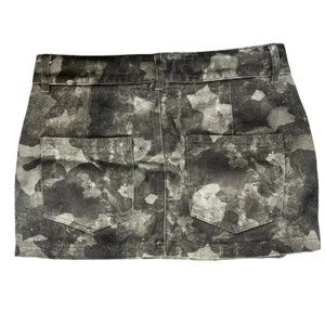 Edikted Olive Camo Micro Mini Skirt XS Cargo Utility Low Rise 12'' Length NWT thumbnail 3