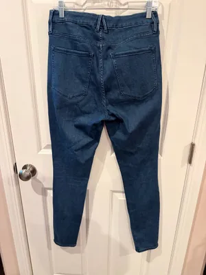 Good American Good Waist Skinny Jeans Size 12 thumbnail 6