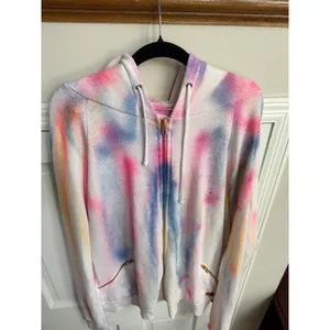 Aviator Nation Artist Collection hand-painted zip pocket hoodie xxl thumbnail 3