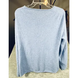 Pure Cashmere 100% Cashmere Cardigan Sweater Women M Button Up Preppy Minimalist thumbnail 2