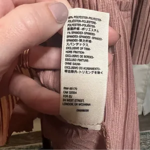 Free People Can’t Help It Clay Pink Mini Dress Medium thumbnail 14