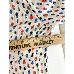 Maeve Anthropologie 12 Womens Top Lightweight Long Sleeve Button V-Neck Tab‎ thumbnail 2