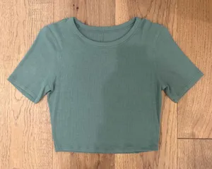 Lululemon Soft Ribbed Crop Short-Sleeve thumbnail 1