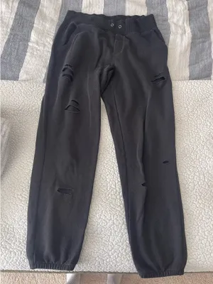 Black Aerie Sweatpants thumbnail 1