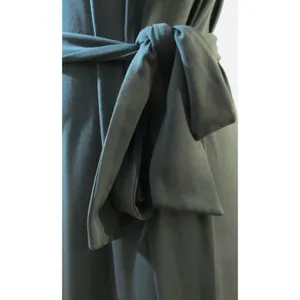 Michael Kors Women’s Green Wrap Dress Gold Chain Detail Size Small Pre‑Owned thumbnail 6