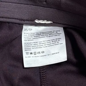 Lululemon‎ Softstreme High-Rise Straight-Leg Cropped Pants Brown Minimalist XS thumbnail 8