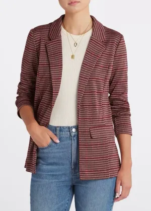 Boyfriend Blazer with Princess Dart thumbnail 1