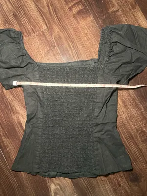 Gianni Bini blouse with puff sleeves size 0 thumbnail 5