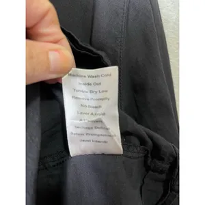 Grayson The Changemaker Black Cotton Shirt Dress (5) XL Minimalist‎ Lagenlook thumbnail 7