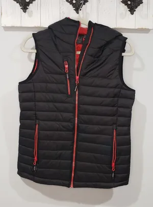 Stormtech Gravity Thermal Vest Womens S Black Red Insulated Puffer NWT thumbnail 1