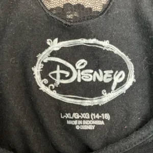 Disney Mickey Mouse Black Tunic‎ Top Womens L/XL Lace Back Detail thumbnail 3