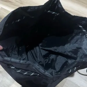 Victoria’s Secret PINK Black Drawstring Bag thumbnail 3