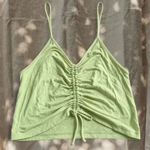 Pacsun | Pistachio Ruched Halter Top thumbnail 2