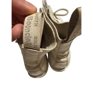 Dr Martens 1460 Pascal Mono Boot in Cream Virginia Leather Boots Women's Sz 6‎ thumbnail 4