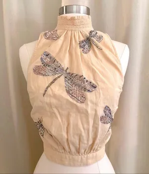 Free People Dragonfly Sequin Top thumbnail 1