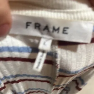 Frame striped short sleeve Ribbed t-shirt thumbnail 6