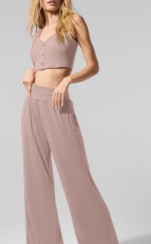 Semi-Sheer Flare Pants - Alo Yoga thumbnail 1