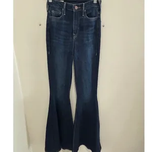 True Religion Caia Flare Ultra High Rise‎ Jeans Dark Wash Denim Size 26 Womens thumbnail 8