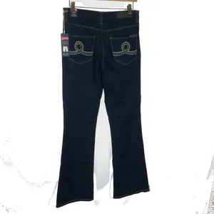 NWT Womens Size 10 10x32 1/2 Seven7 Slimming Boot Cut Indigo Blue Denim Jeans thumbnail 3