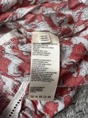 Anthropologie oversized XS horse print blouse thumbnail 9