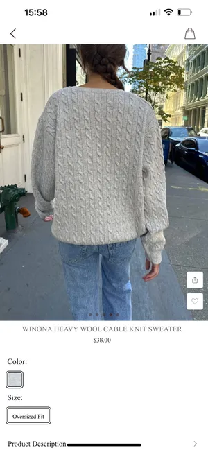 Brandy Melville Winona Sweater thumbnail 5
