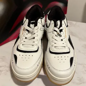 Reebok Club C Double Geo Platform Sneakers White Black Gum thumbnail 9