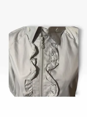 Samuel Dong Light Tan Ruffle thumbnail 2