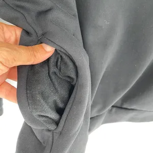 Nike Womens Fleece Long Sleeve Drawstring‎ Hoodie Black Size Medium thumbnail 7