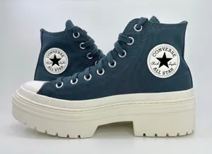 Converse Chuck Taylor All Star Lugged Heel High Top 8.5 Teal Platform A10619C thumbnail 1