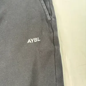 AYBL womens black jogger sweatpants. Size M. athleisure, loungewear, drawstring thumbnail 3