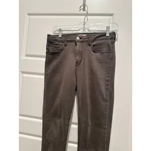 L'AGENCE Margot High‎ Rise Skinny Jeans Cast Iron Grey Size 29 Made in USA thumbnail 3