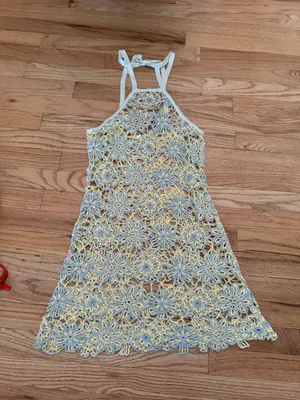 For Love And Lemons Crotchet Cover Up Dress thumbnail 1