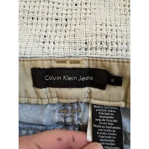 Calvin Klein Jeans Womens Size 6 Capri Trouser Crop Wide Leg Pockets Palazzo Y2K thumbnail 6