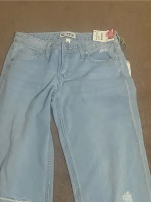 Nordstrom PTCL Women's Light Blue High-Rise Jeans - Size 26 thumbnail 10