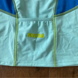 Pearl Izumi Teal and Navy with lime stitching Tank Top size M thumbnail 4