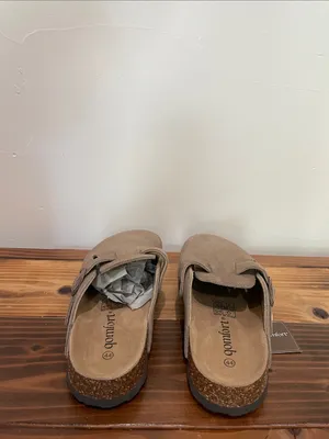 Genuine Suede Clogs by Qomfort Unisex Size 44 Women’s Size 11.5-12 Men’s 10-10.5 thumbnail 5