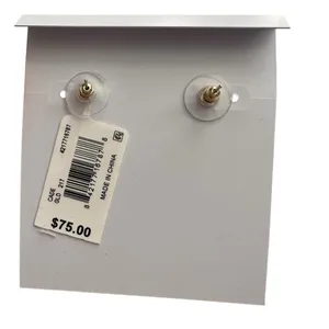 KENDRA SCOTT 14 K GOLD PLATED Cade Mother Of Pearl STUD EARRINGS NWT thumbnail 3