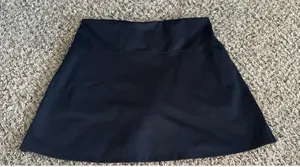 Zobha‎ Women's Mini Black Skort Size Medium thumbnail 1