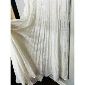 TOME White Accordion Pleated Sleeveless Flowy Bridal Maxi Dress Size 6 thumbnail 11