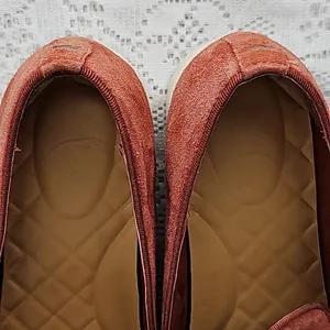 Birdies Swift leather burnt orange slip on loafer flats shoes sz 8 thumbnail 8