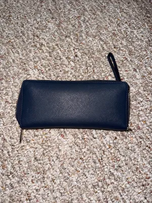 Michael Kors Larger Wallet Navy Blue thumbnail 4