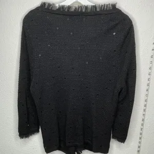 My Favorite Things Cardigan Sweater Black‎ Black Size L thumbnail 4