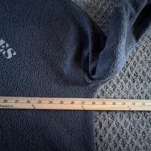Project Social T Snow Worries Sherpa Fleece‎ Cropped Pullover Gray Large USA thumbnail 6
