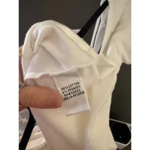 Mendocino White Sequin Green Apple Graphic Baby‎ Tee Criss Cross Back XL thumbnail 6