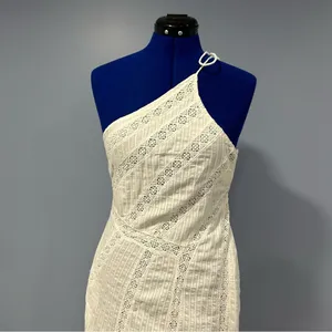 Free People Linen Blend One Shoulder Bella Cottagecore Maxi Dress NWT Size XS thumbnail 6
