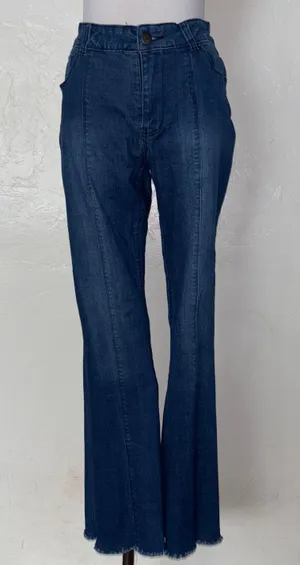 Chelsea and Violet Flare Jeans thumbnail 1